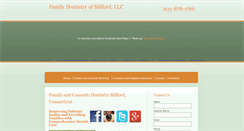 Desktop Screenshot of familydentistrymilford.com